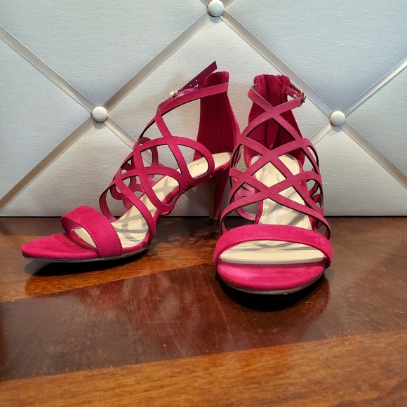 Amelia Grace Strappy Heels - Picture 2 of 12